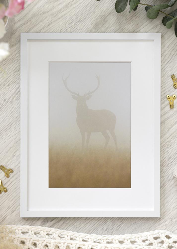 Rama Trendy Szkło akrylowe Biały 50x50 cm