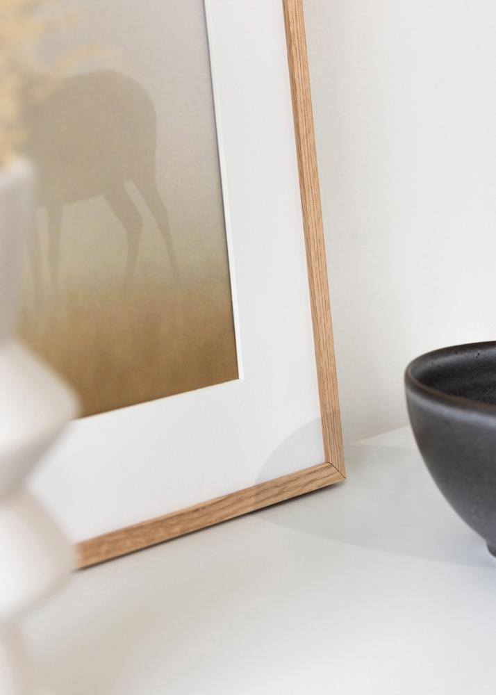 Rama Wąski Dąb Szkło akrylowe 28x35 cm