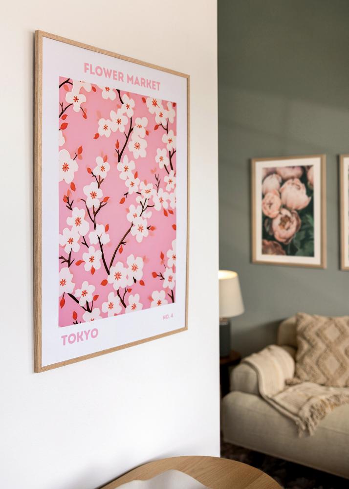 Rama Wąski Dąb Szkło akrylowe 28x35 cm