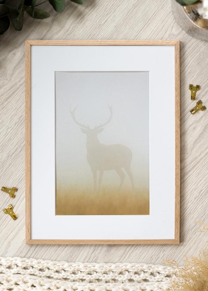 Rama Wąski Dąb Szkło akrylowe 28x35 cm