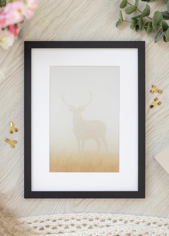 Rama BGA Classic Szkło akrylowe Czarny 30x30 cm