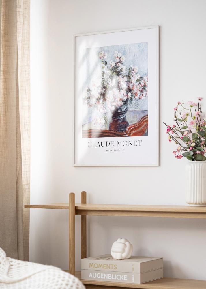 Rama biała Wąska 40 x 50 cm