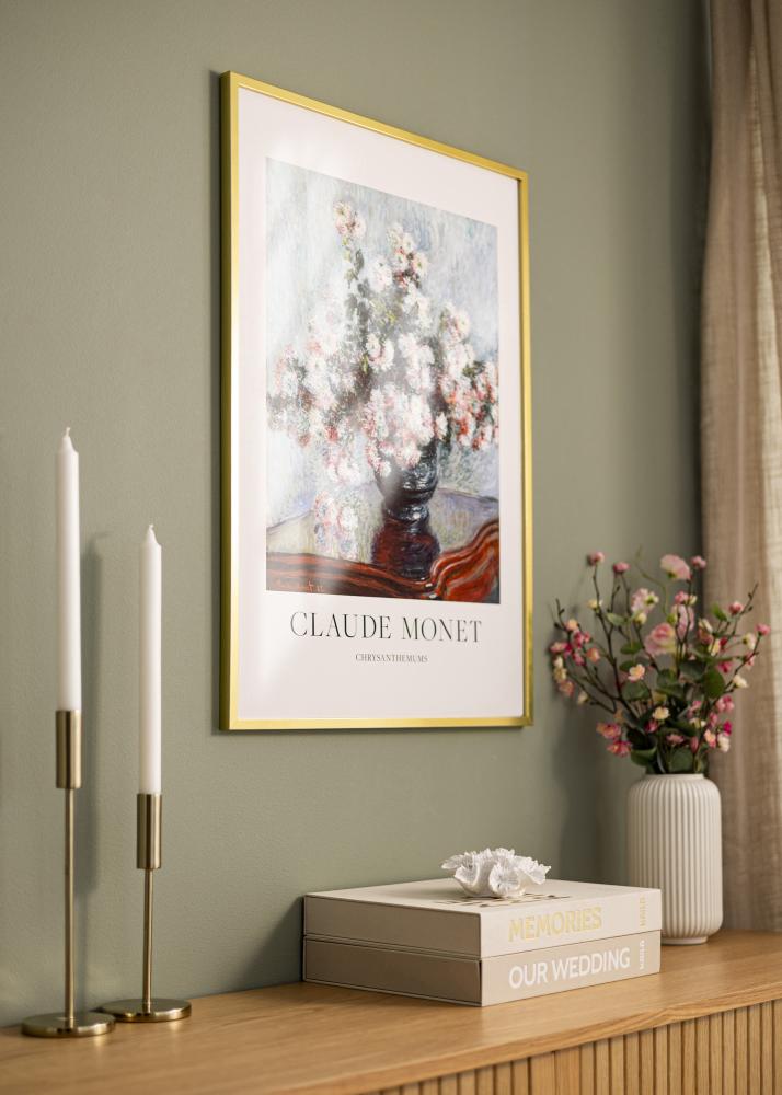 Rama Złota Wąska 29,7 x 42 cm (A3)