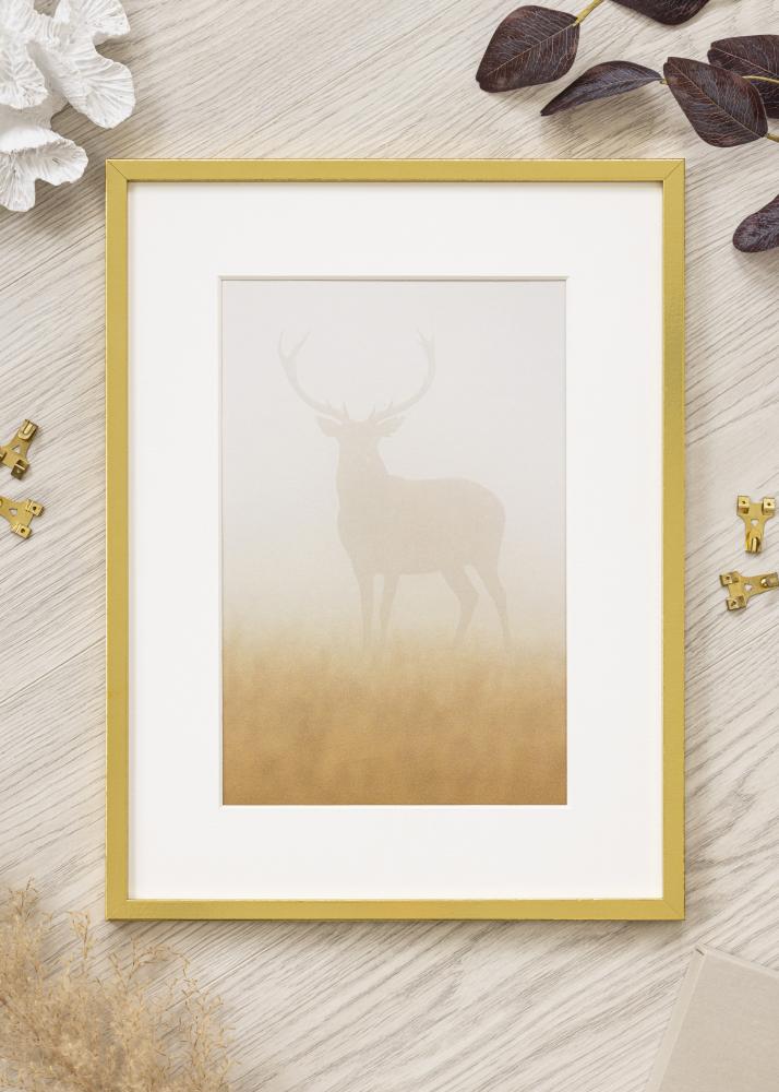 Rama Złota Wąska 29,7 x 42 cm (A3)