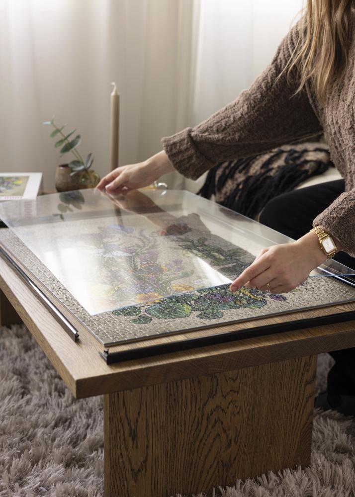 Rama do puzzli Czarny 60x80 cm