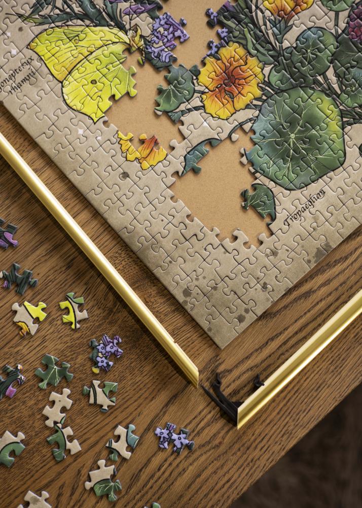 Rama do puzzli Złoty 50x70 cm