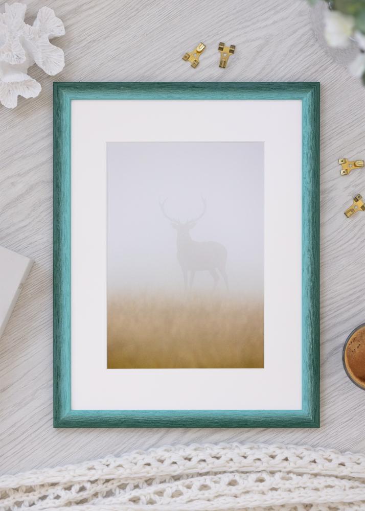 Rama Cornwall Szkło akrylowe Ciemnozielona 40x50 cm