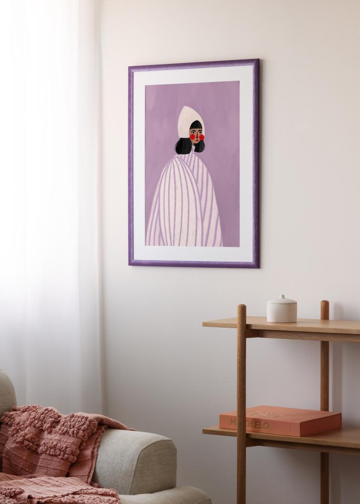 Rama Cornwall Szkło akrylowe Fioletowa 40x50 cm