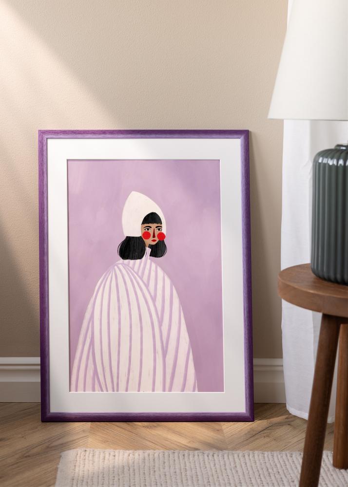 Rama Cornwall Szkło akrylowe Fioletowa 40x50 cm