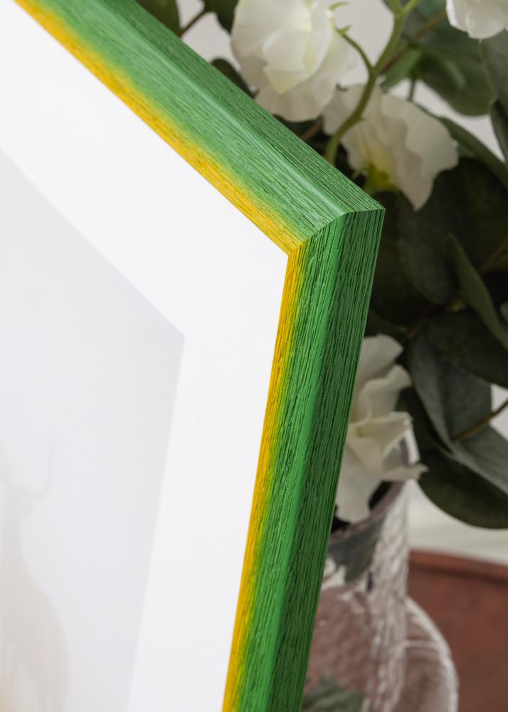 Rama Cornwall Szkło akrylowe Zielona 30x30 cm