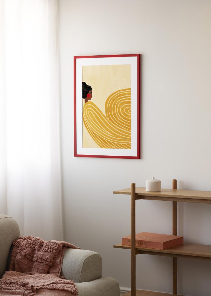 Rama Kent Szkło akrylowe Czerwony 29,7x42 cm (A3)