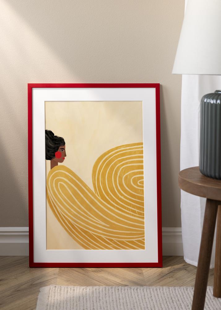 Rama Kent Szkło akrylowe Czerwony 29,7x42 cm (A3)