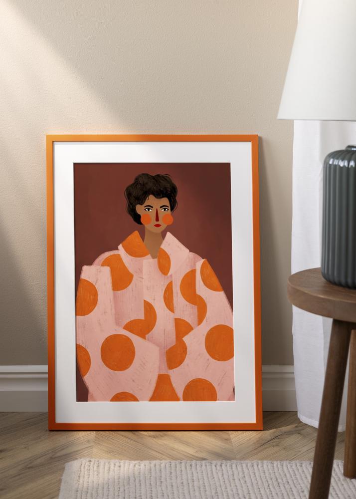 Rama Kent Szkło akrylowe Pomarańczowa 30x30 cm