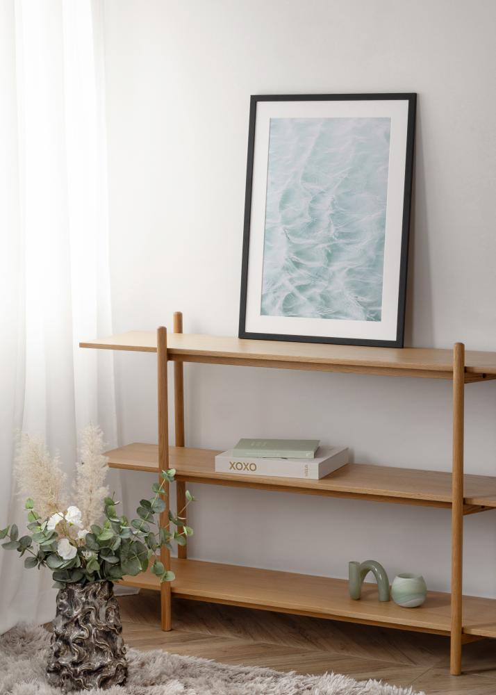 Rama Jämtland Szkło akrylowe Czarny 27x48 cm