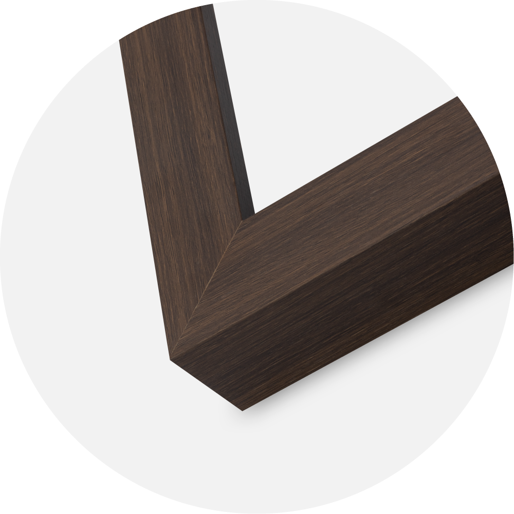 Rama Wells Szkło akrylowe Brązowa 30x30 cm