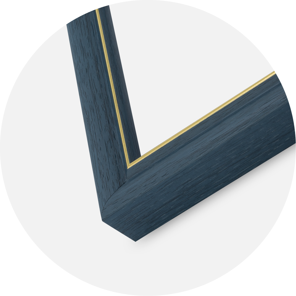 Rama Canterbury Szkło akrylowe Niebieska 42x59,4 cm (A2)