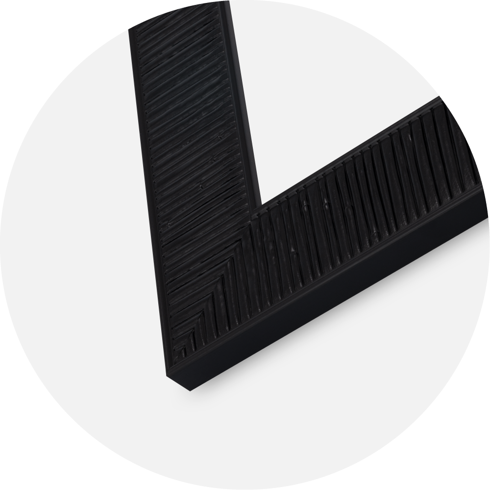 Rama Lund Szkło akrylowe Czarny 21x29,7 cm (A4)