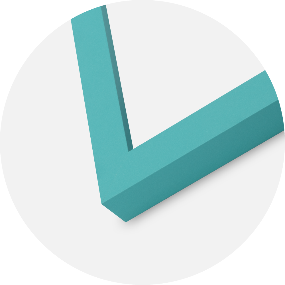 Rama Selection Szkło akrylowe Aqua Blue 50x50 cm