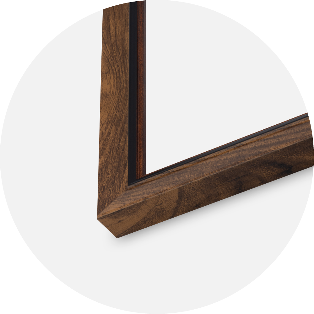 Rama Obsidian Szkło akrylowe Orzech 42x59,4 cm (A2)