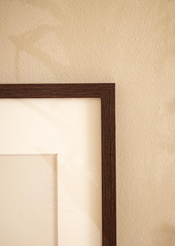 Rama Modern Szkło akrylowe Orzech 50x60 cm