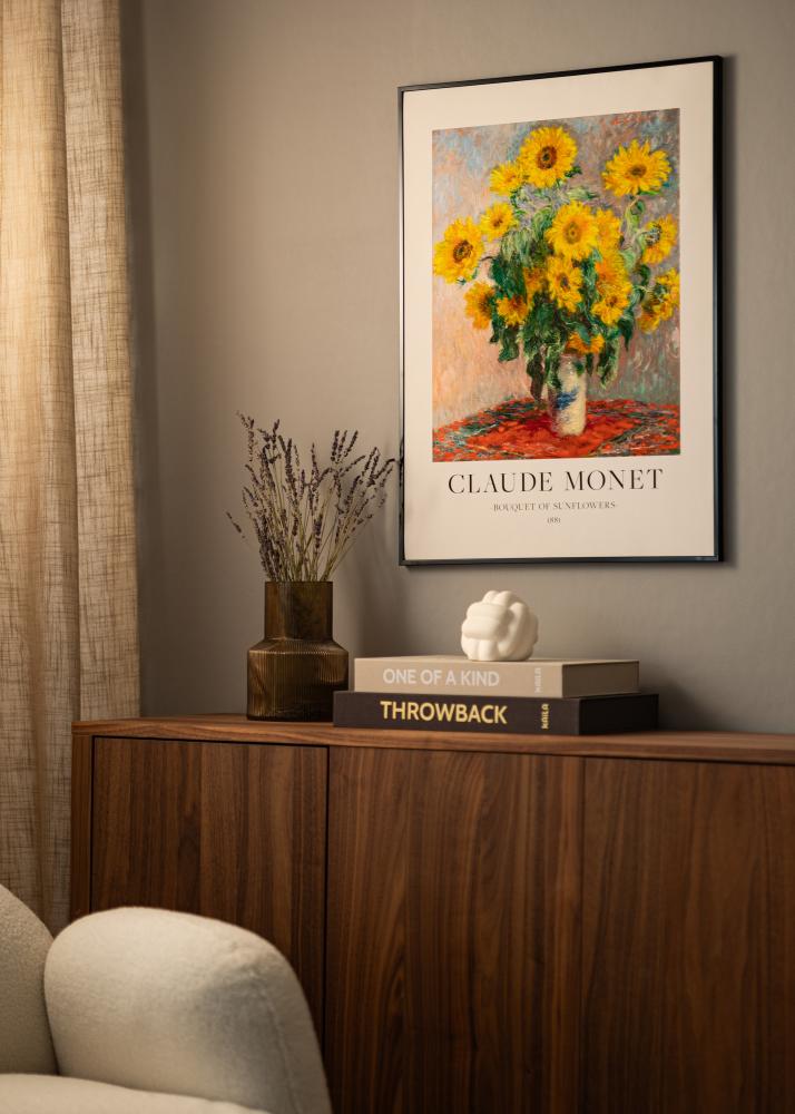 Rama aluminiowa Szkło akrylowe Czarny 61x91,5 cm