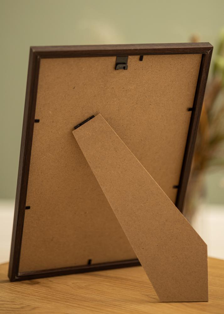 Rama Modern Szkło akrylowe Orzech 18x24 cm