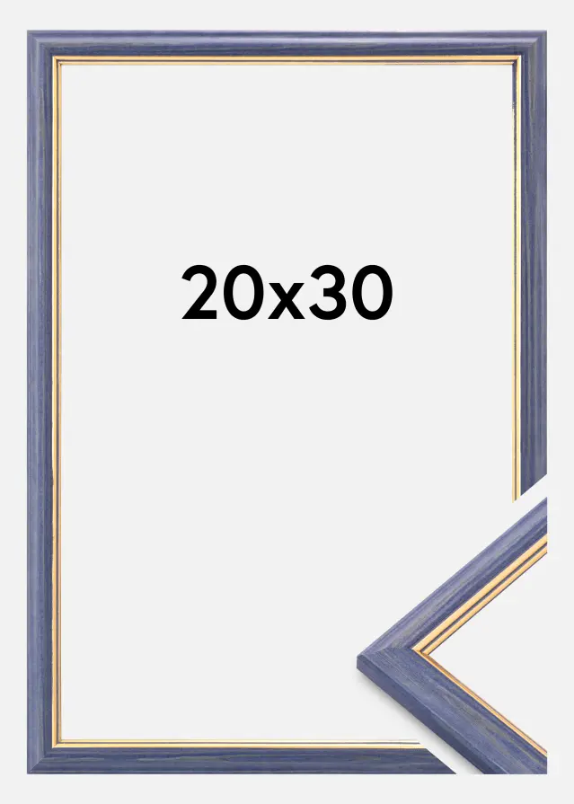 Rama Claudia Akrylglas Niebieski 20x30 cm