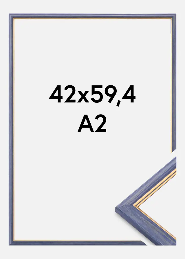 Rama Claudia Akrylglas Niebieski 42x59,4 cm (A2)