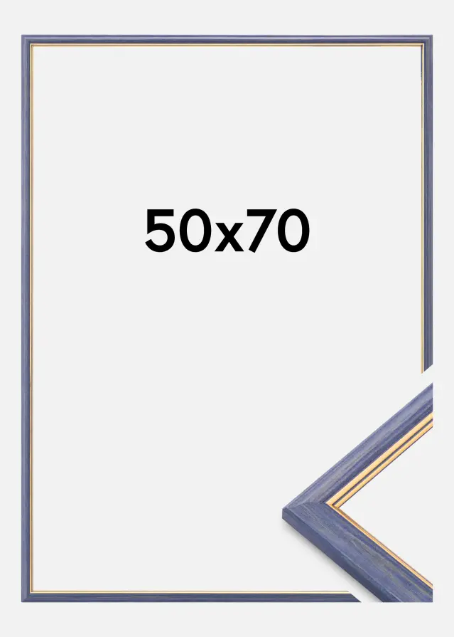 Rama Claudia Akrylglas Niebieski 50x70 cm