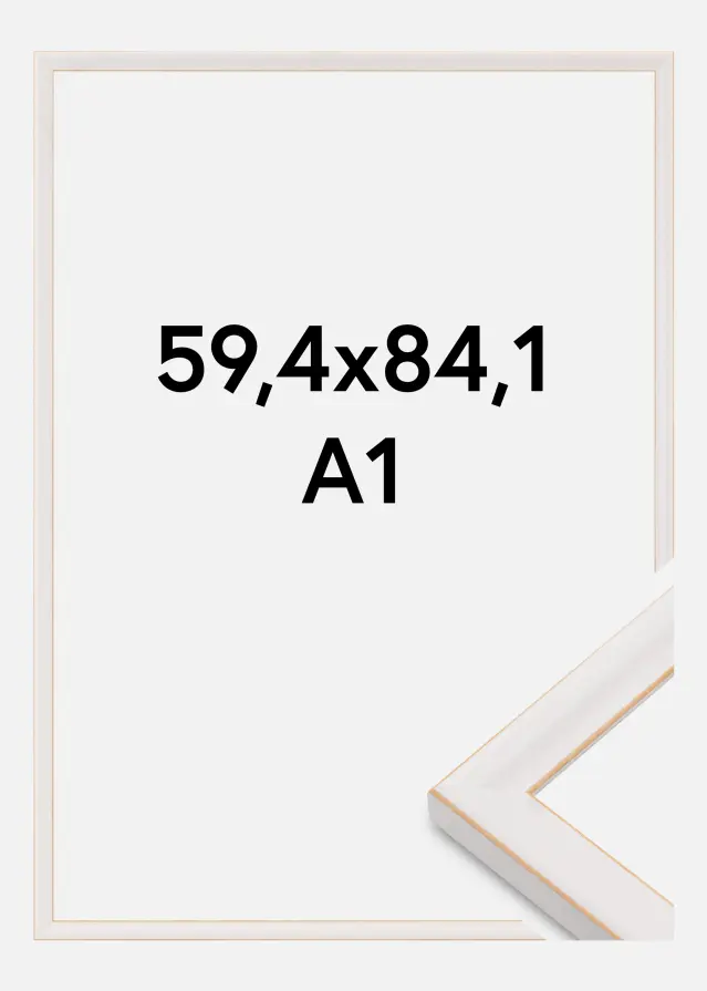Rama Marie Claire Akrylowe szkło Biały 59,4x84,1 cm (A1)