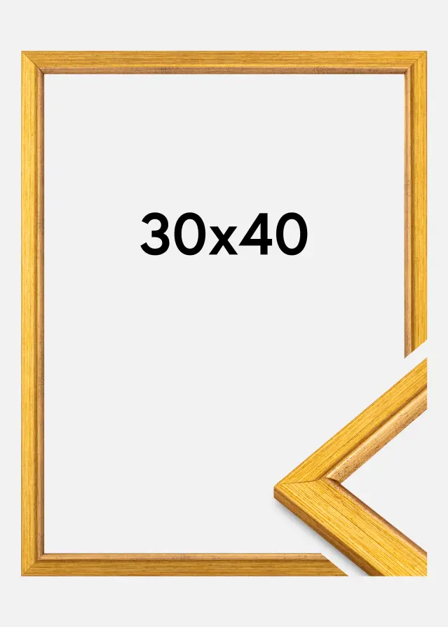 Rama Marisa Akrylglas Złoty 30x40 cm