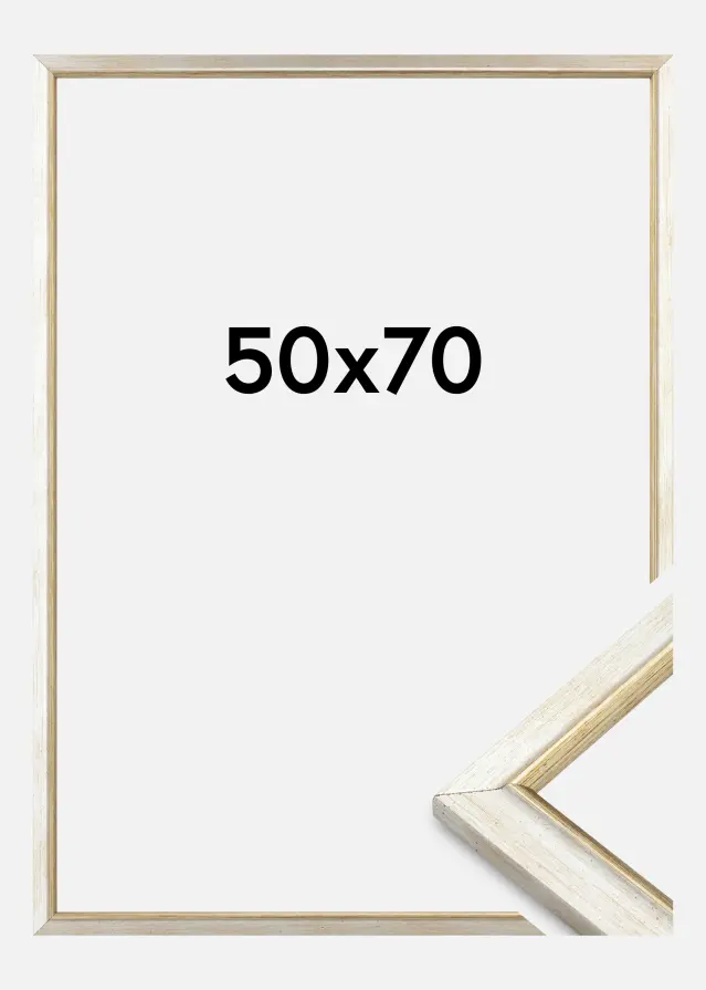 Rama Marisa Akrylglas Srebrny 50x70 cm
