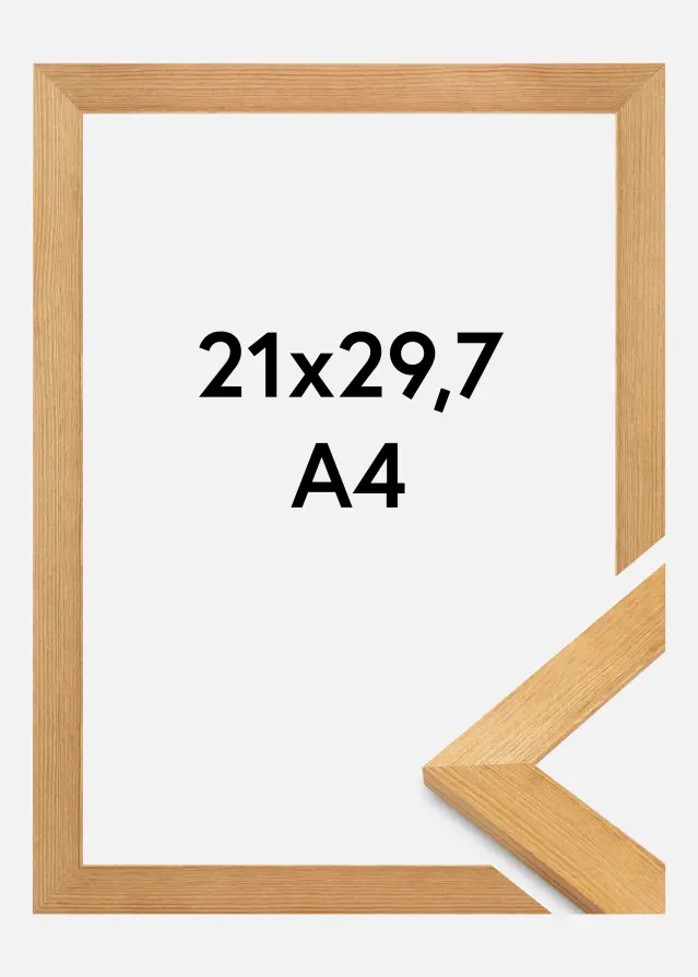 Rama Sandra Akrylglas Dąb 21x29,7 cm (A4)