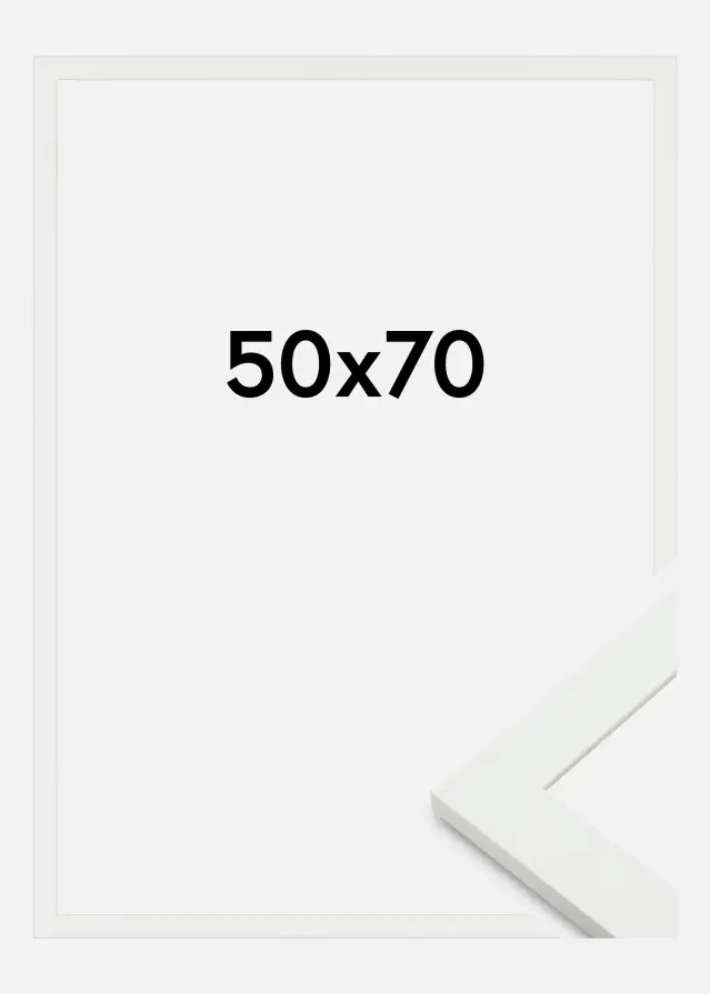 Rama Sandra Akrylglas Biały 50x70 cm