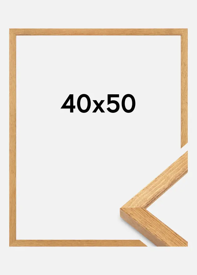 Rama Tulipa Akrylglas Dąb 40x50 cm
