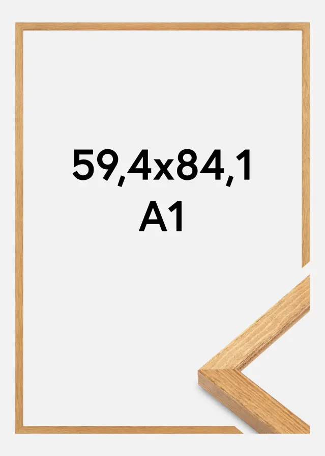 Rama Tulipa Akrylglas Dąb 59,4x84,1 cm (A1)