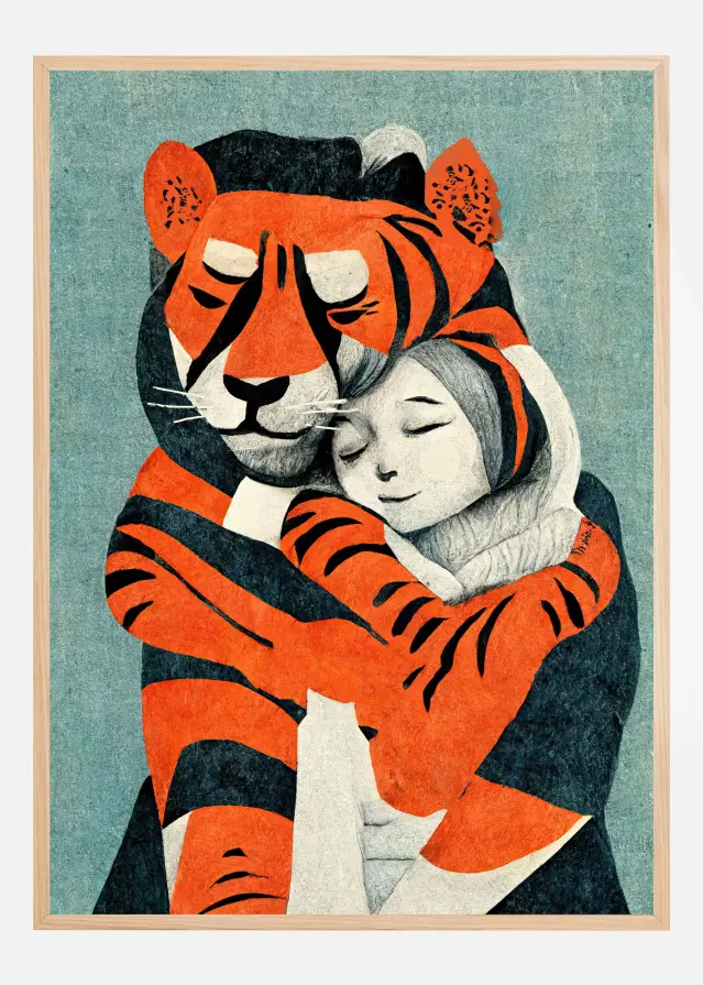 My Tiger And Me Plakat