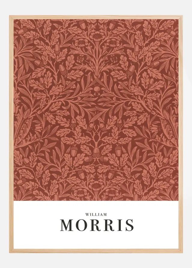 Acorns and oak leaves Plakat