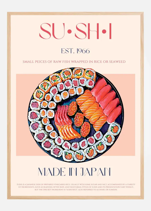 Sushi Plakat