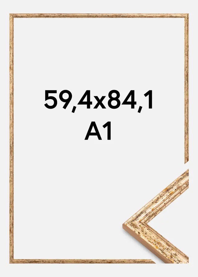 Rama Claudia Akrylglas Srebrny 59,4x84,1 cm (A1)