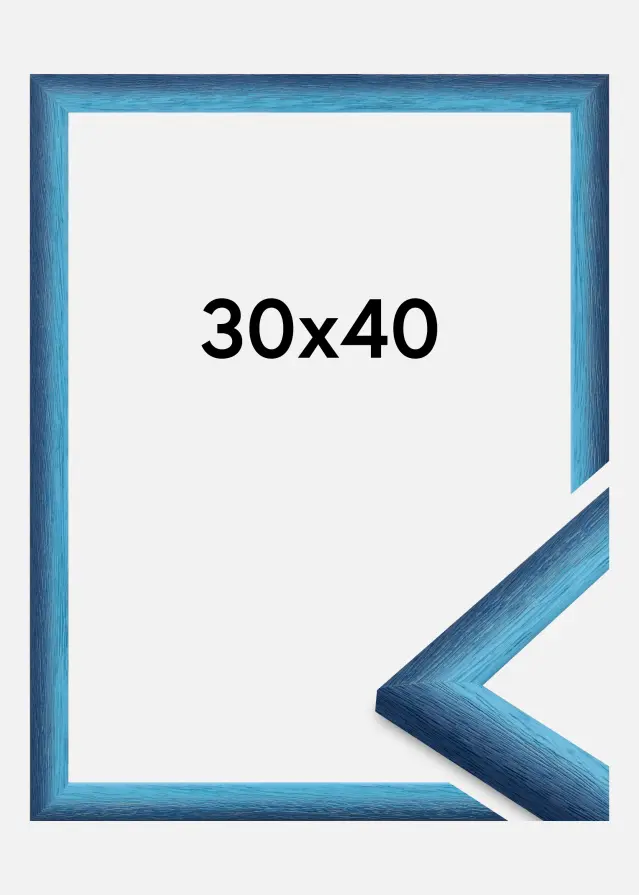 Rama Cornwall Szkło akrylowe Ciemnoniebieska 30x40 cm