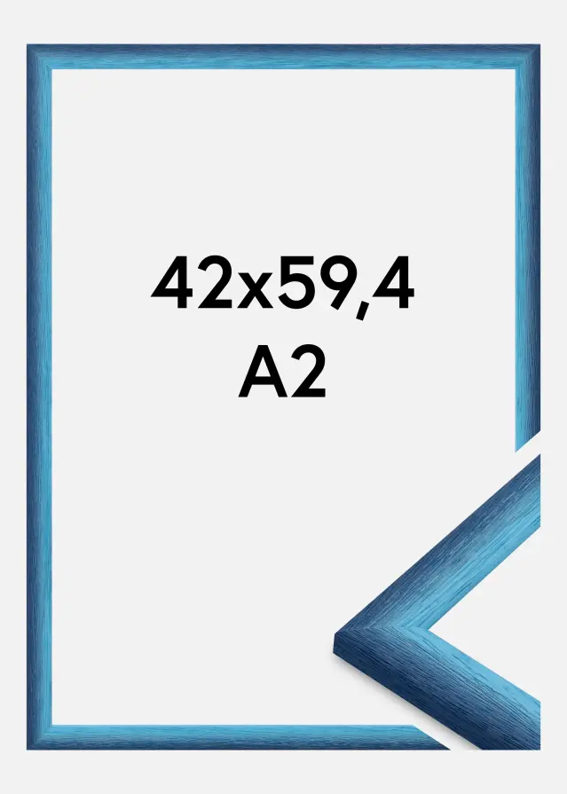 Rama Cornwall Szkło akrylowe Ciemnoniebieska 42x59,4 cm (A2)