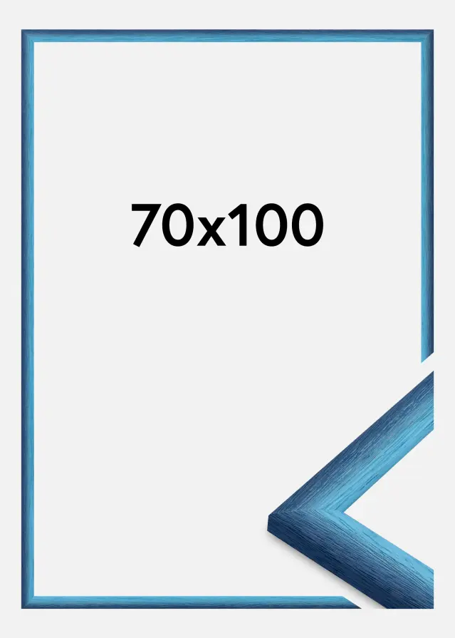 Rama Cornwall Szkło akrylowe Ciemnoniebieska 70x100 cm