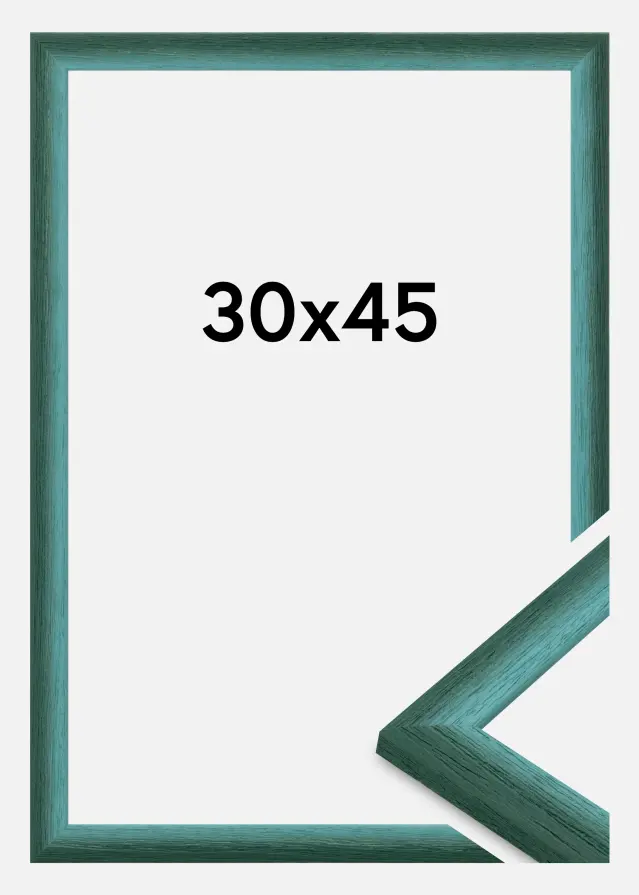Rama Cornwall Szkło akrylowe Ciemnozielona 30x45 cm