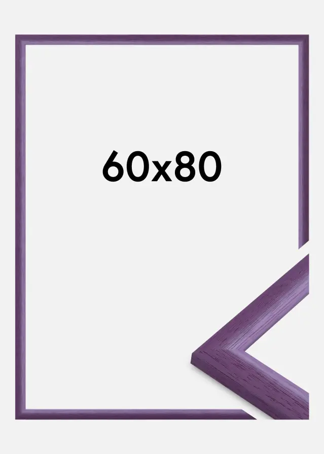 Rama Cornwall Szkło akrylowe Fioletowa 60x80 cm