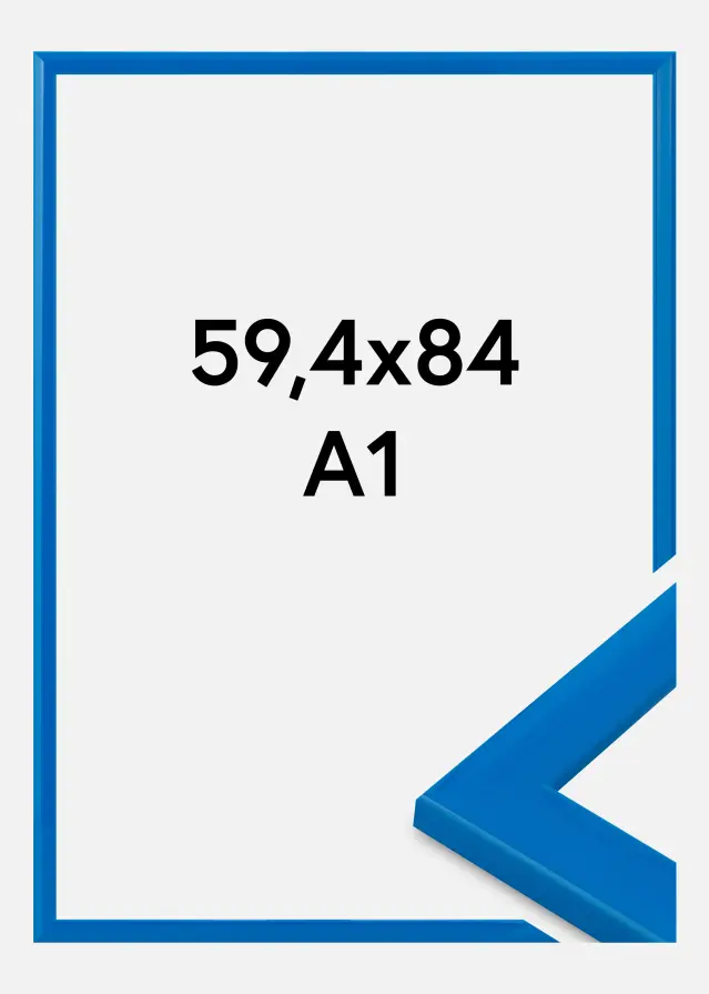Rama Dorset Szkło akrylowe Niebieska 59,4x84,1 cm (A1)
