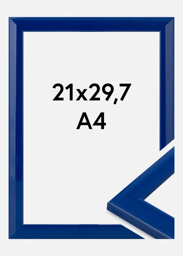 Rama Dorset Szkło akrylowe Ciemnoniebieska 21x29,7 cm (A4)