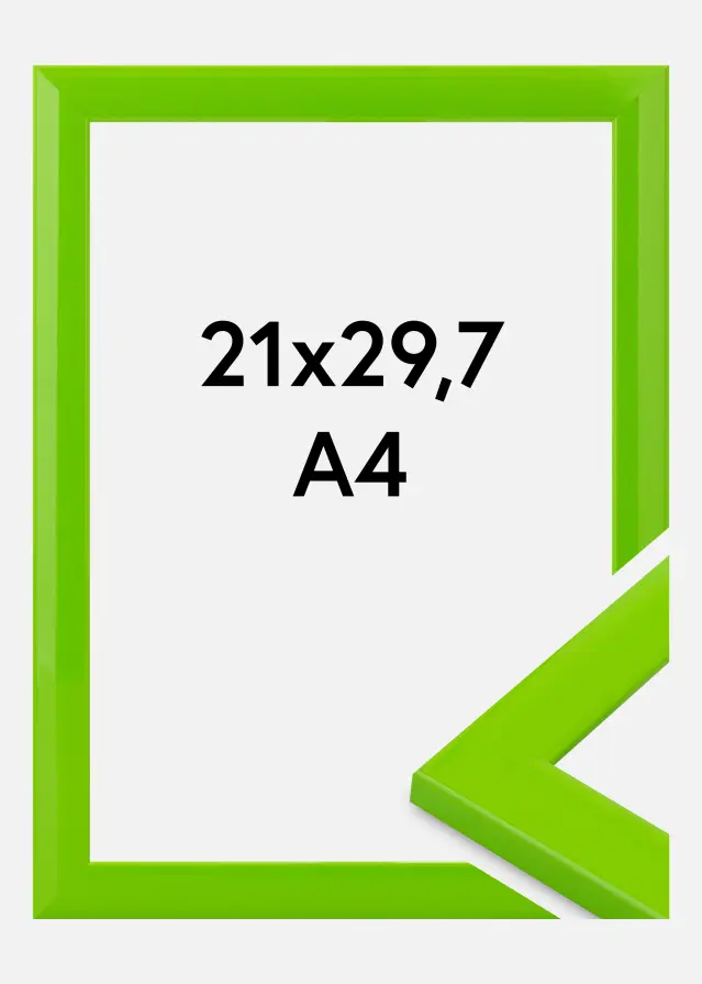 Rama Dorset Szkło akrylowe Jasnozielona 21x29,7 cm (A4)
