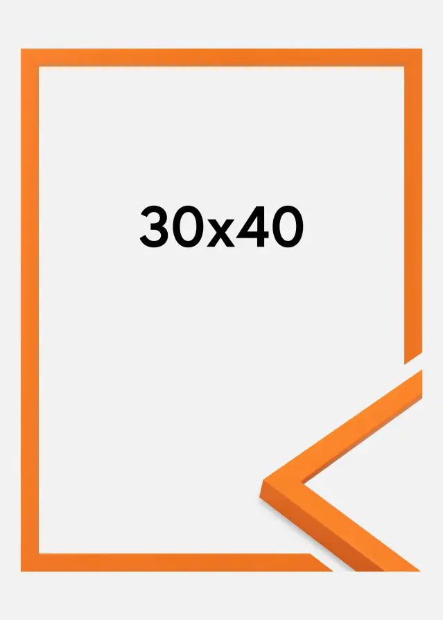 Rama Kent Szkło akrylowe Pomarańczowa 30x40 cm