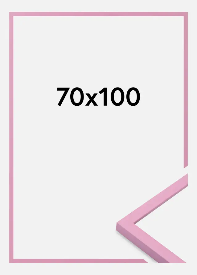 Rama Kent Szkło akrylowe Różowa 70x100 cm